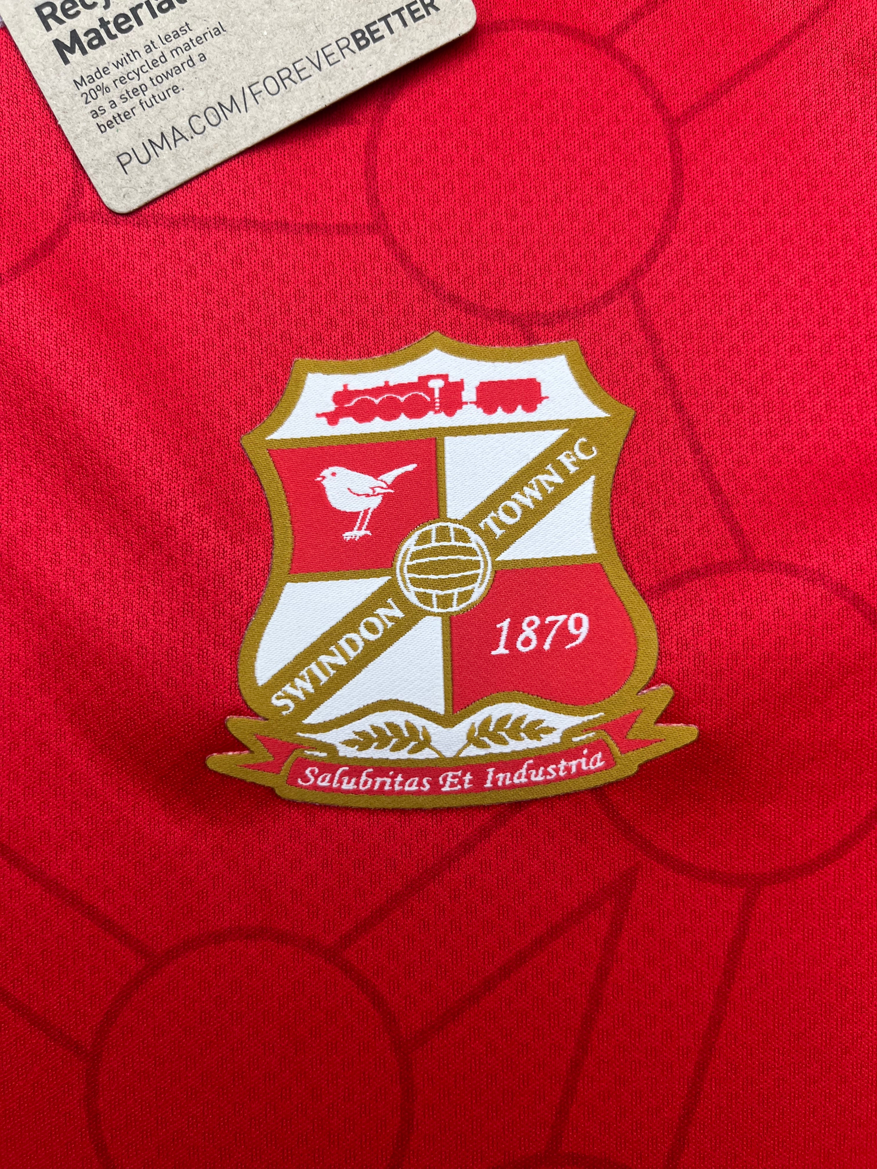 2023/24 Swindon Town Home Shirt (M) BNWT