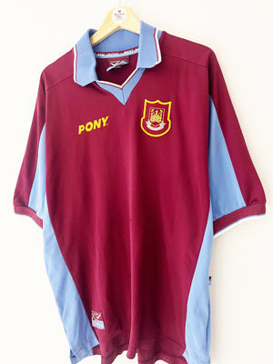 1997/98 West Ham Home Shirt (L) 7/10