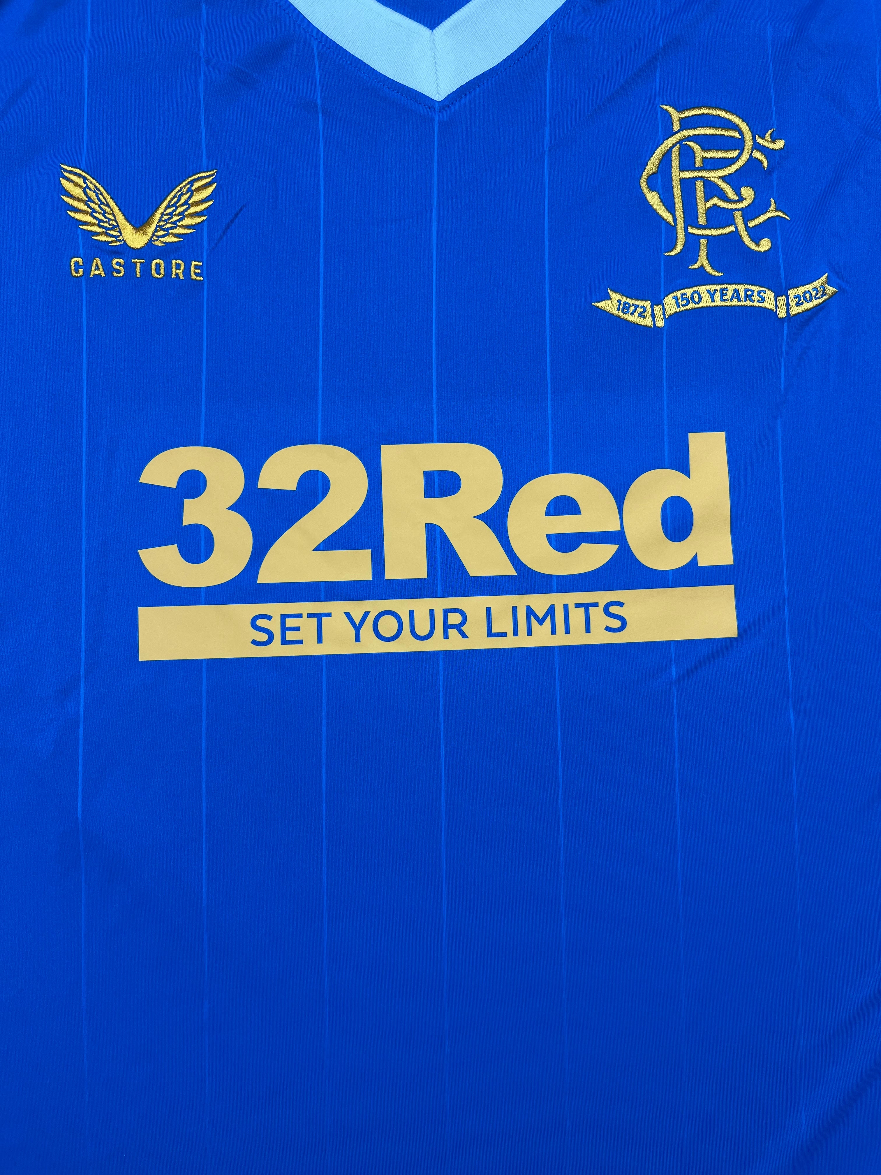 2021/22 Rangers *150 Years* Home Shirt (XL) BNIB