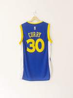 2014-17 Golden State Warriors Adidas Road Jersey Curry #30 (L) 9/10