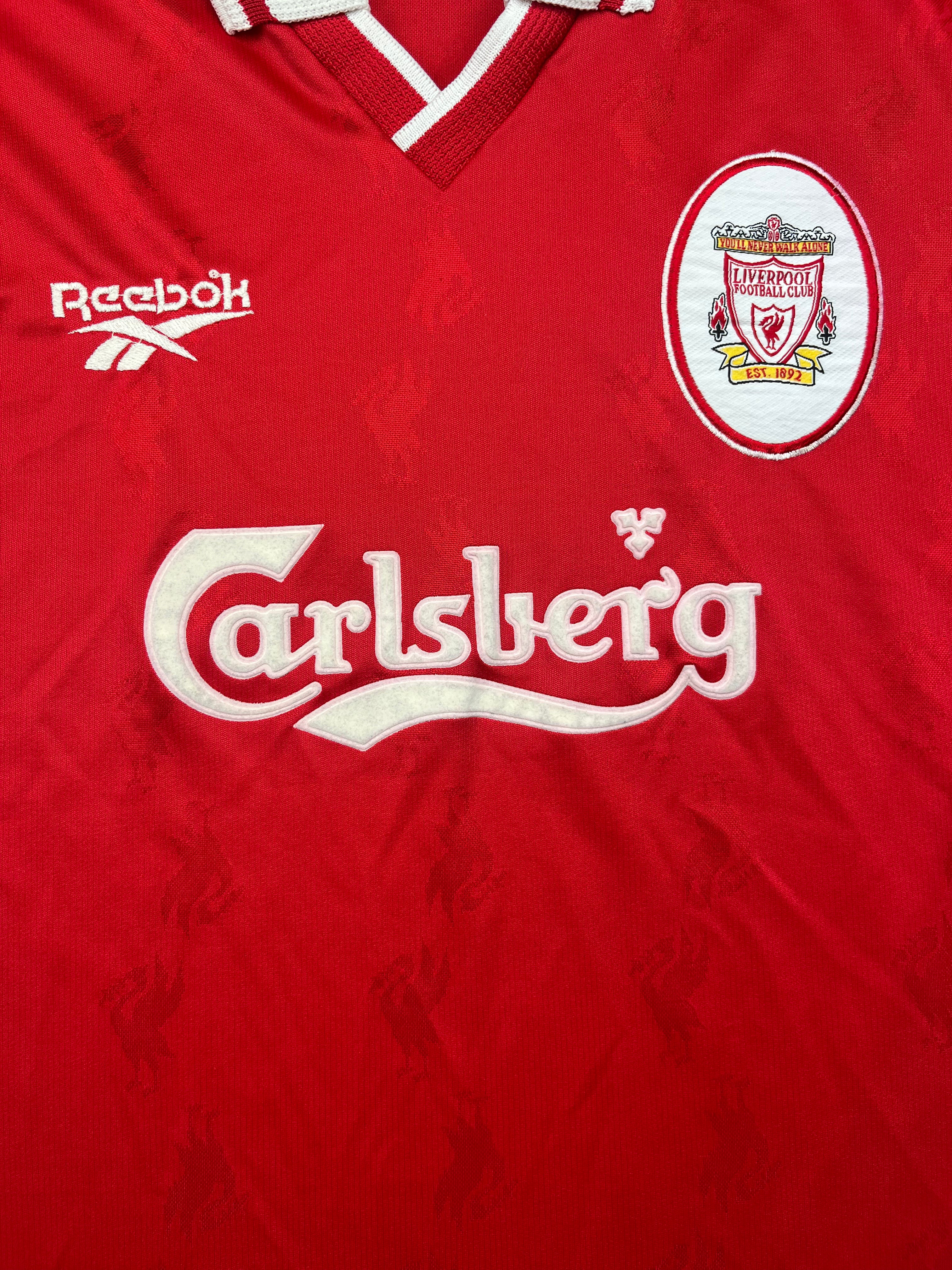 1996/98 Liverpool Home Shirt (S) 8.5/10