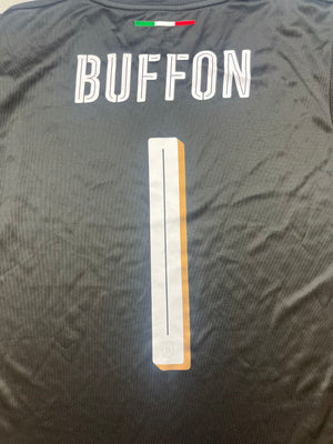 2016/17 Italy Away S/S GK Shirt Buffon #1 (XXL) 9/10