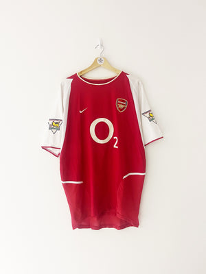 2002/04 Arsenal Home Shirt Henry #14 (XL) 8.5/10