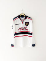 1997/99 Manchester United Away L/S Shirt Sheringham #10 (L) 9.5/10