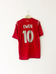 2004/06 England Away Shirt Owen #10 (M) 8/10