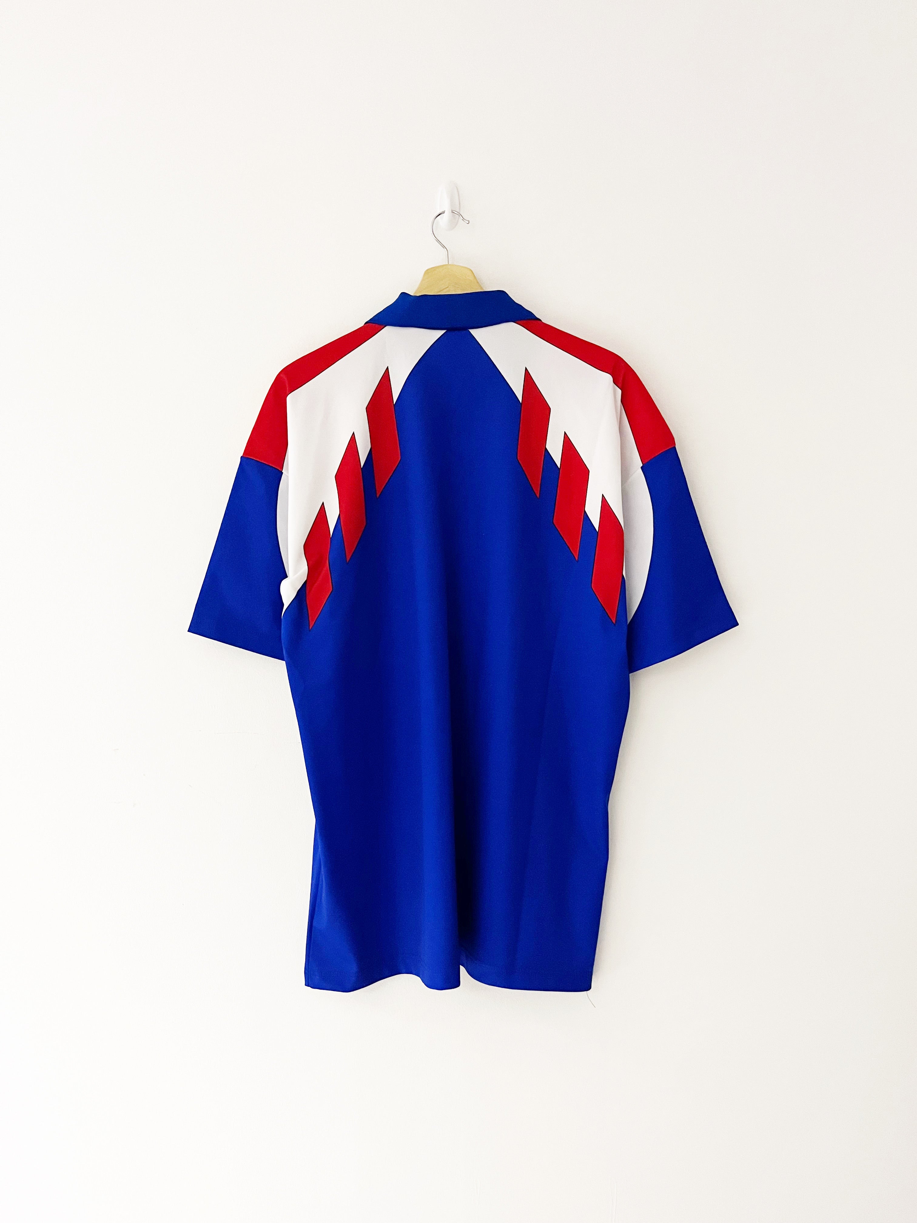 1990/92 France Home Shirt (L/XL) 9/10