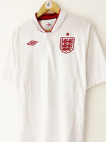 2012/13 England Home Shirt (L/XL) 9/10