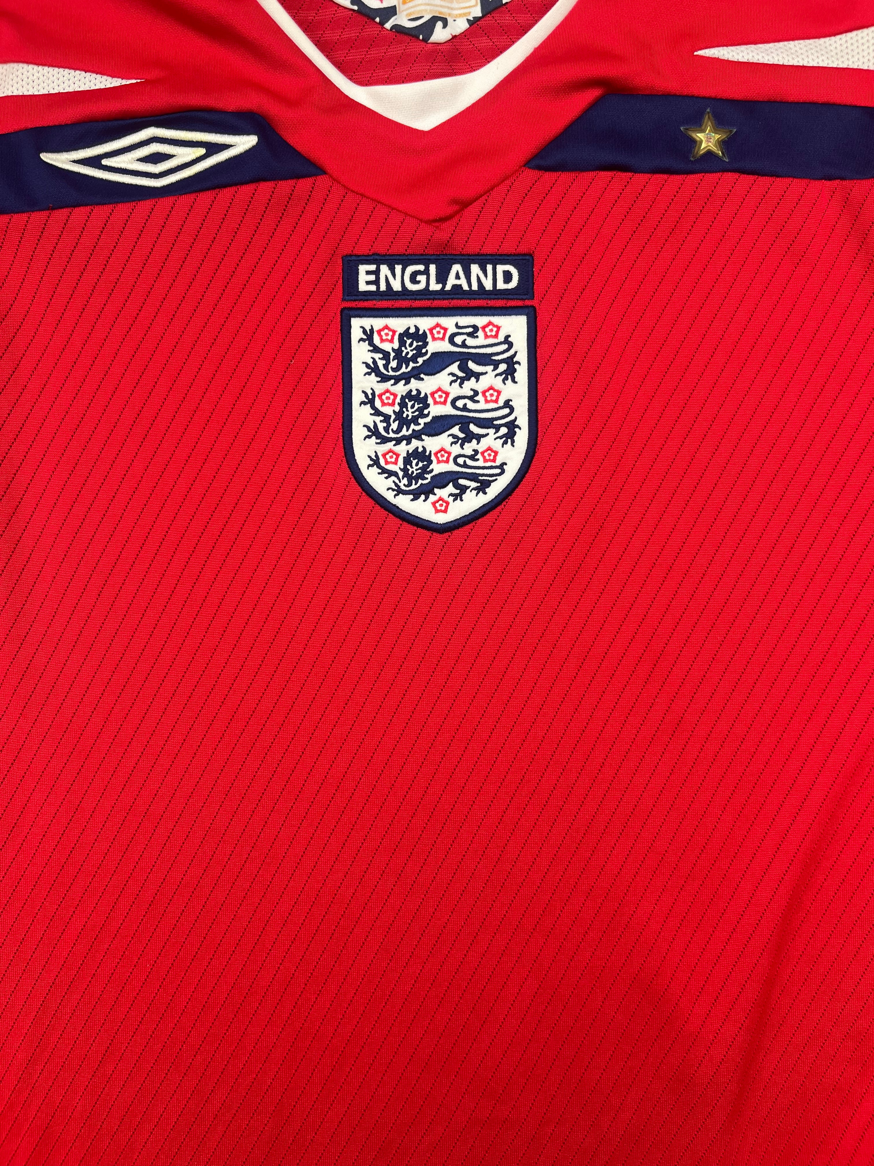 2008/10 England Away Shirt (M) 8.5/10