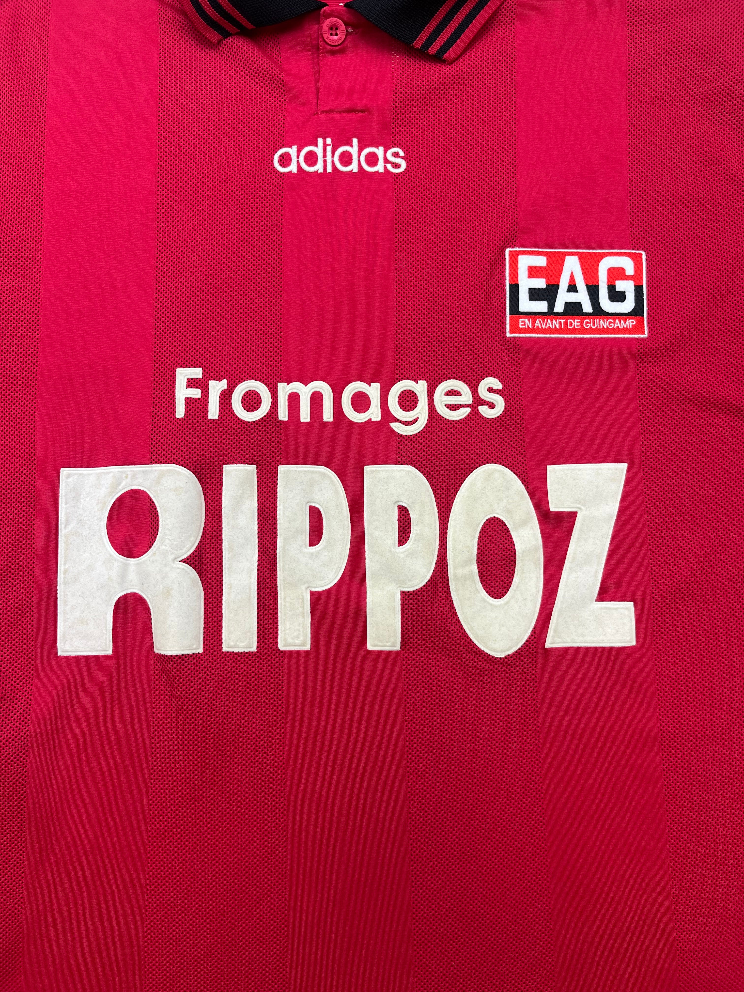 1996/97 Guingamp Home *Player Issue* Shirt #11 (XL) 9/10