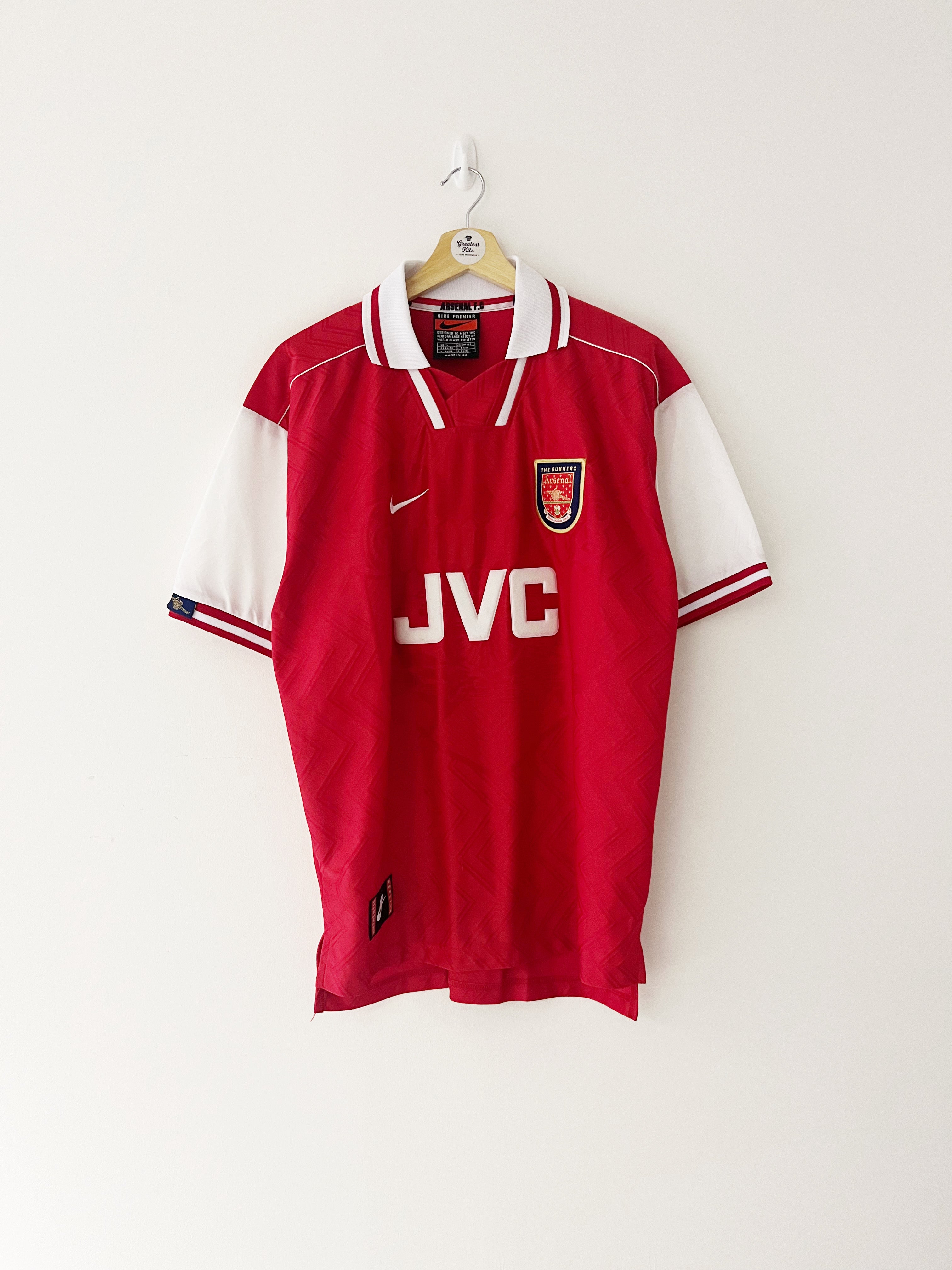 1996/98 Arsenal Home Shirt (L) 8.5/10