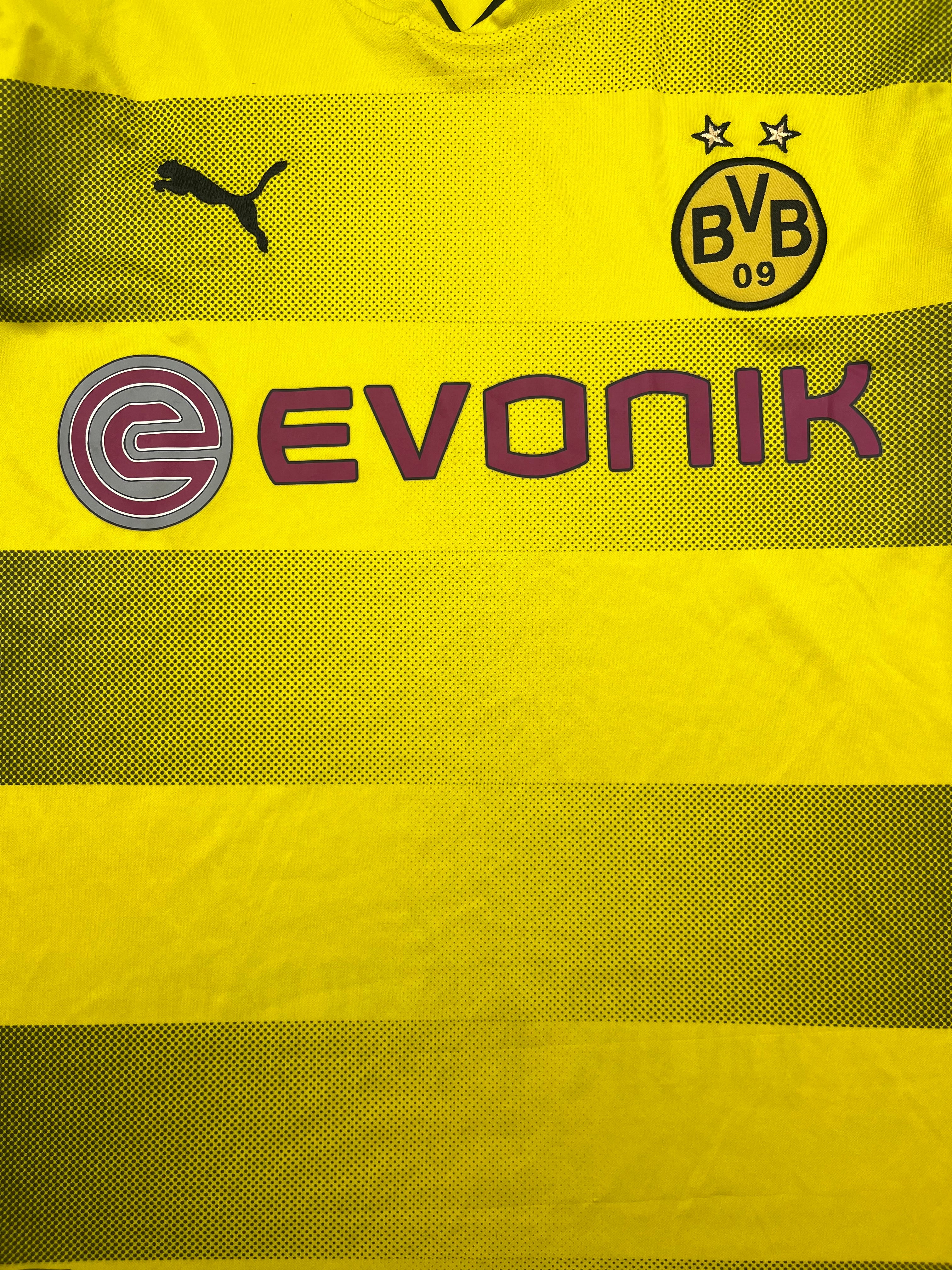 2017/18 Borussia Dortmund Home L/S Shirt (M) 8.5/10