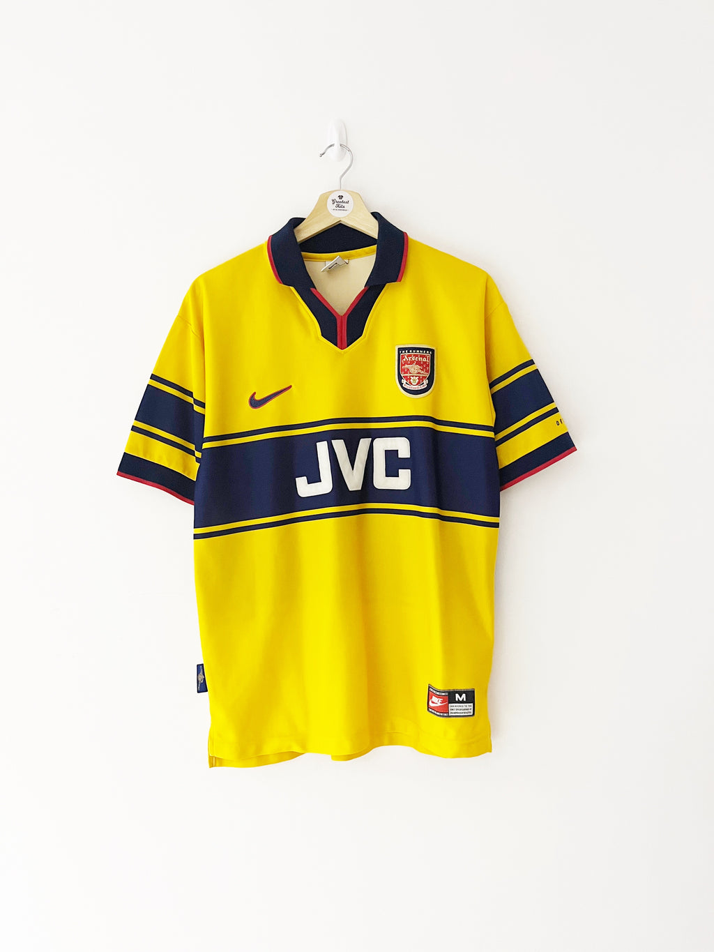 1997/99 Arsenal Away Shirt (M) 9/10