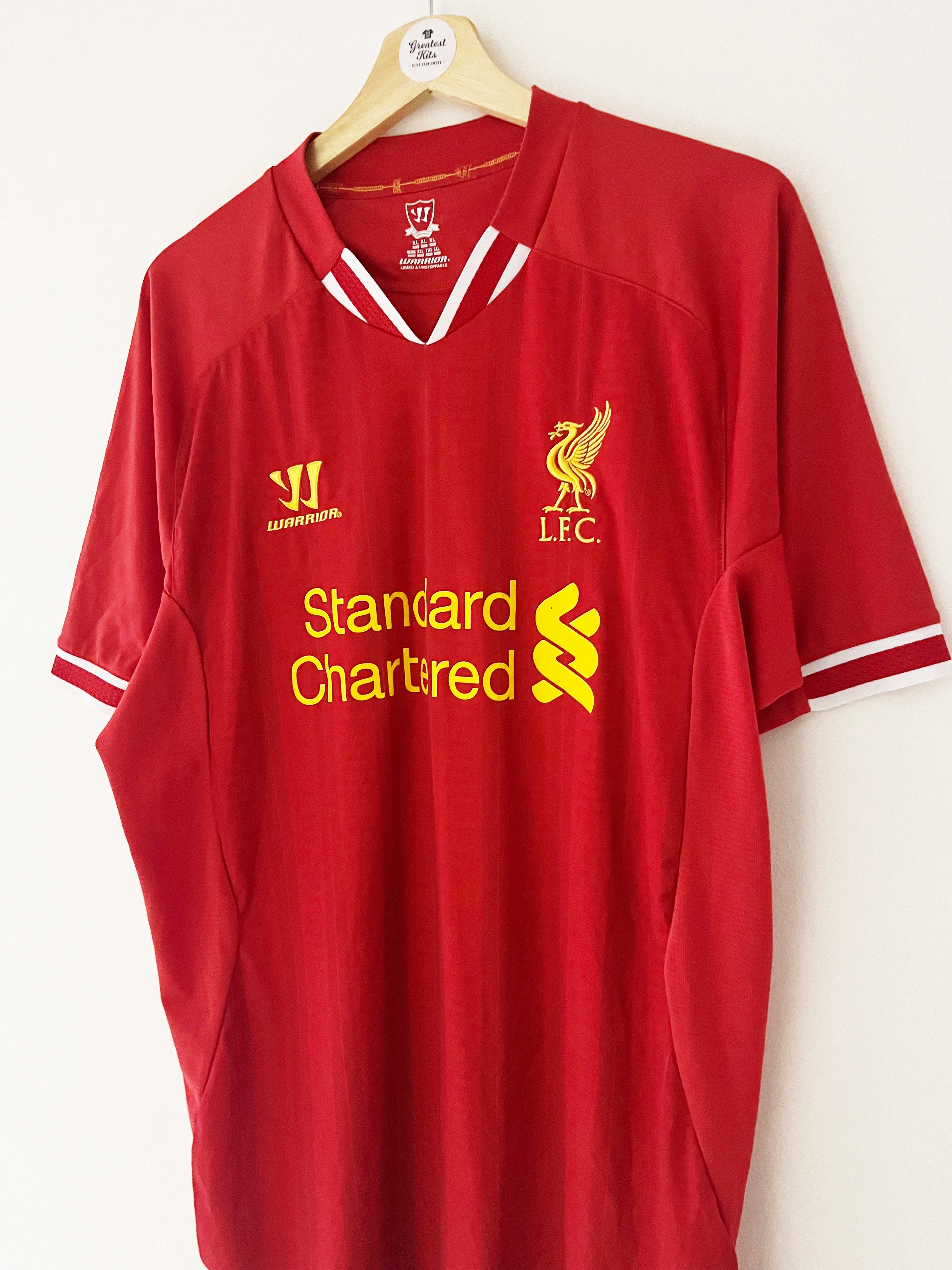 2013/14 Liverpool Home Shirt (XL) 8/10