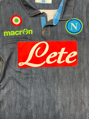 2014/15 Napoli Away Shirt (M) 9/10