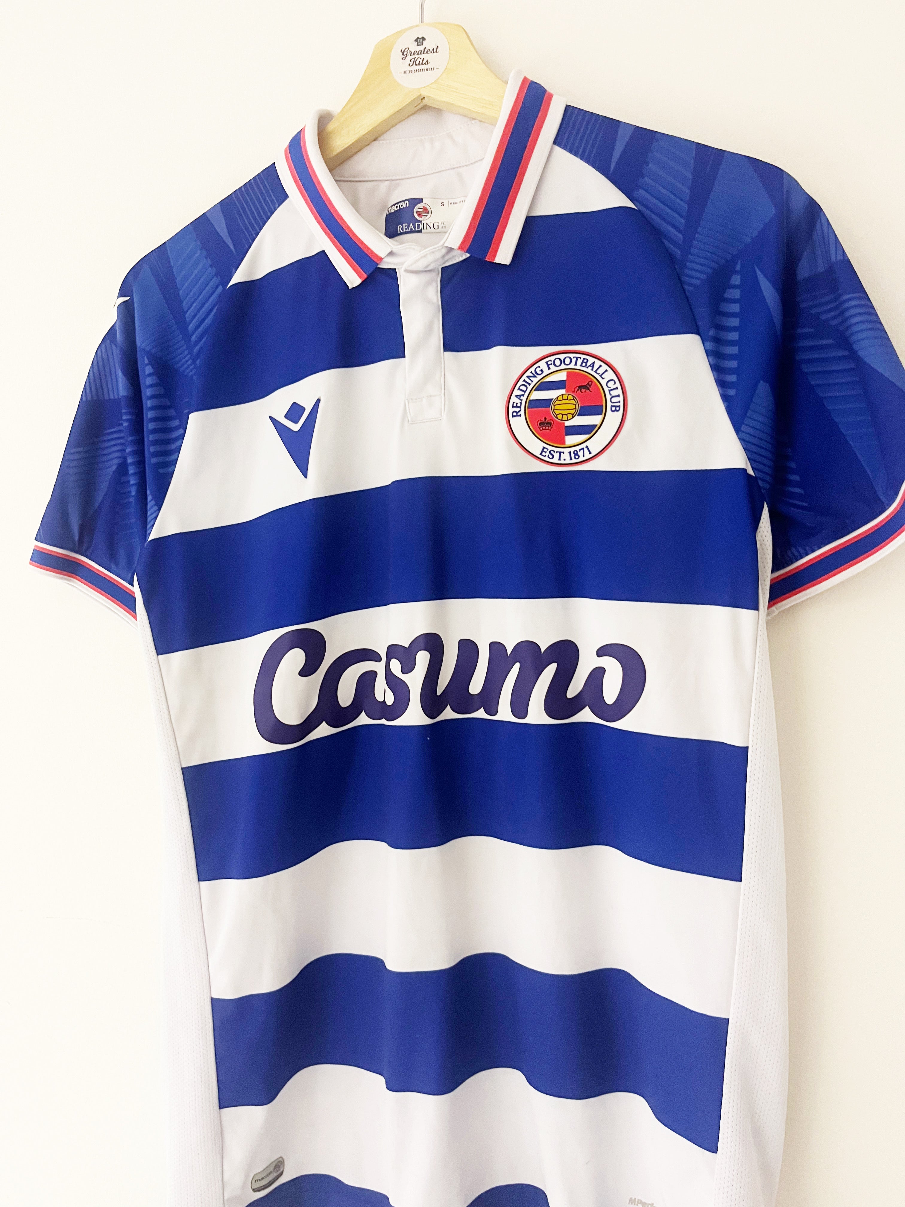 2020/21 Reading Home Shirt (S) 9/10