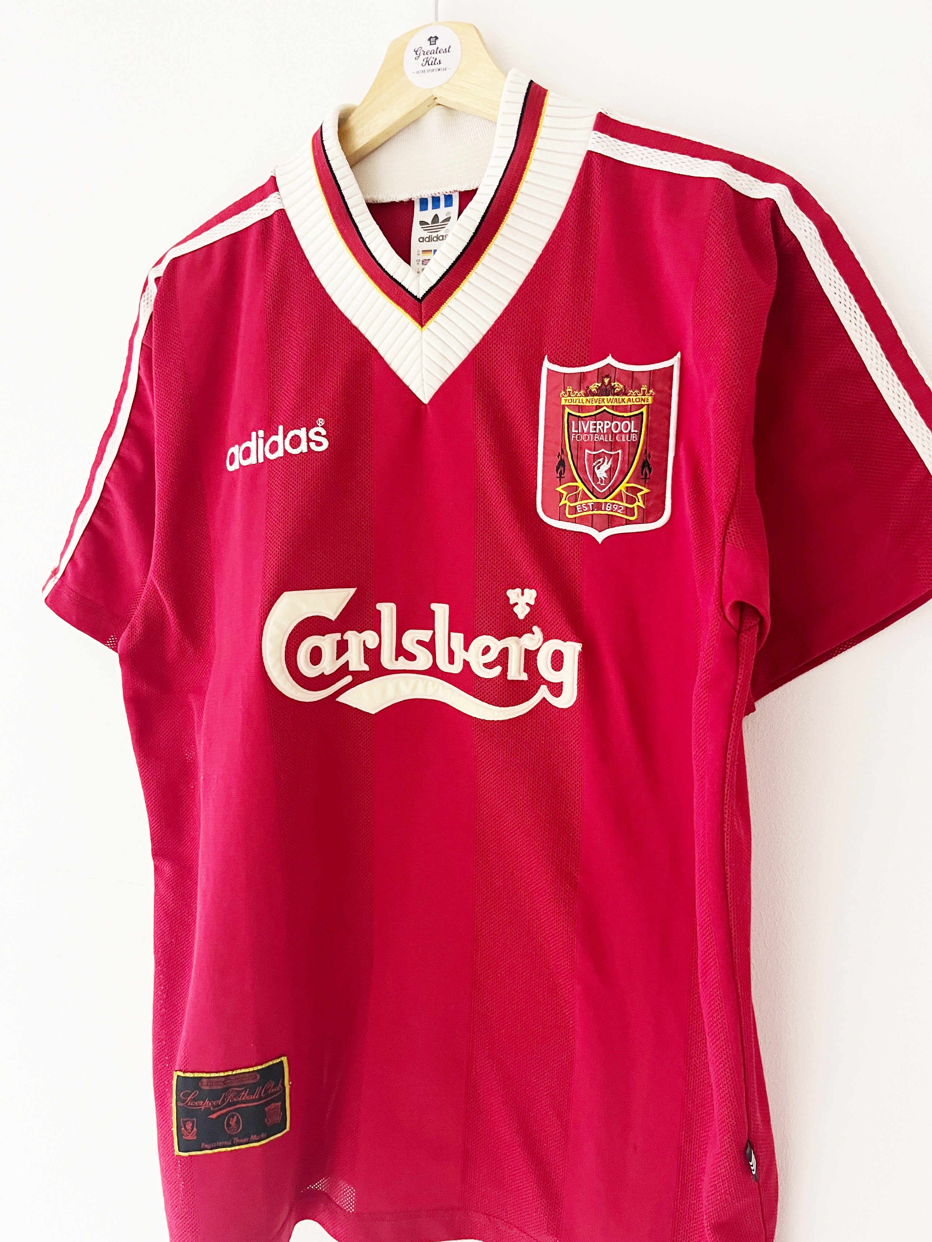 1995/96 Liverpool Home Shirt (M) 9/10