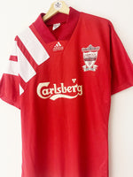 1992/93 Liverpool Home Shirt (M) 6.5/10