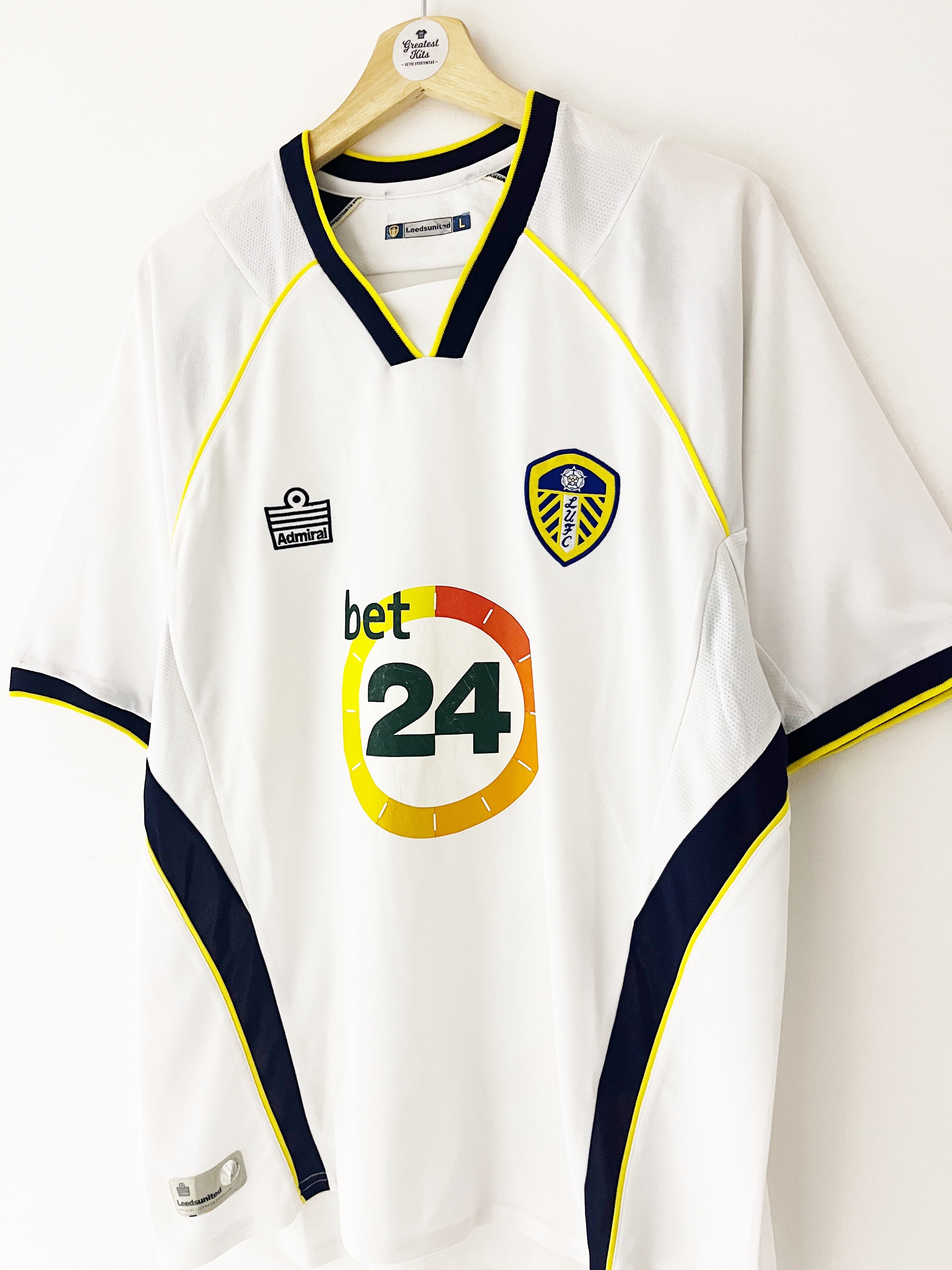 2006/07 Leeds United Home Shirt (L) 8/10