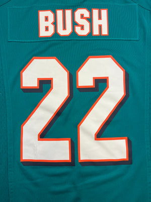 Miami Dolphins Nike Home Jersey Bush #22 (S) 9/10