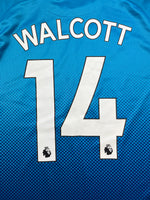 2017/18 Arsenal Away Shirt Walcott #14 (L) 9/10