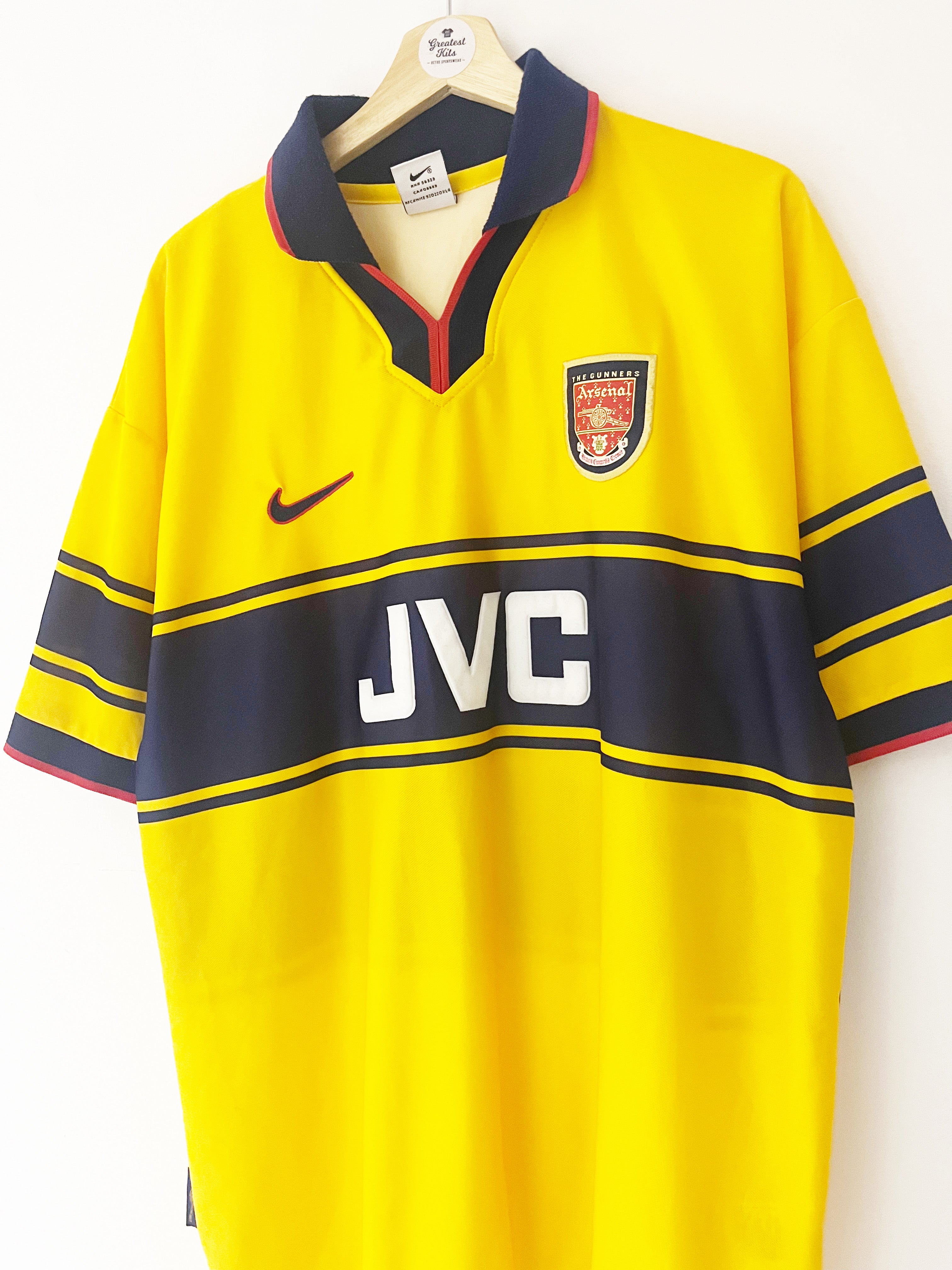 1997/99 Arsenal Away Shirt (XXL) 9.5/10