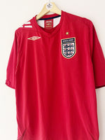 2006/08 England Away Shirt (L) 9/10