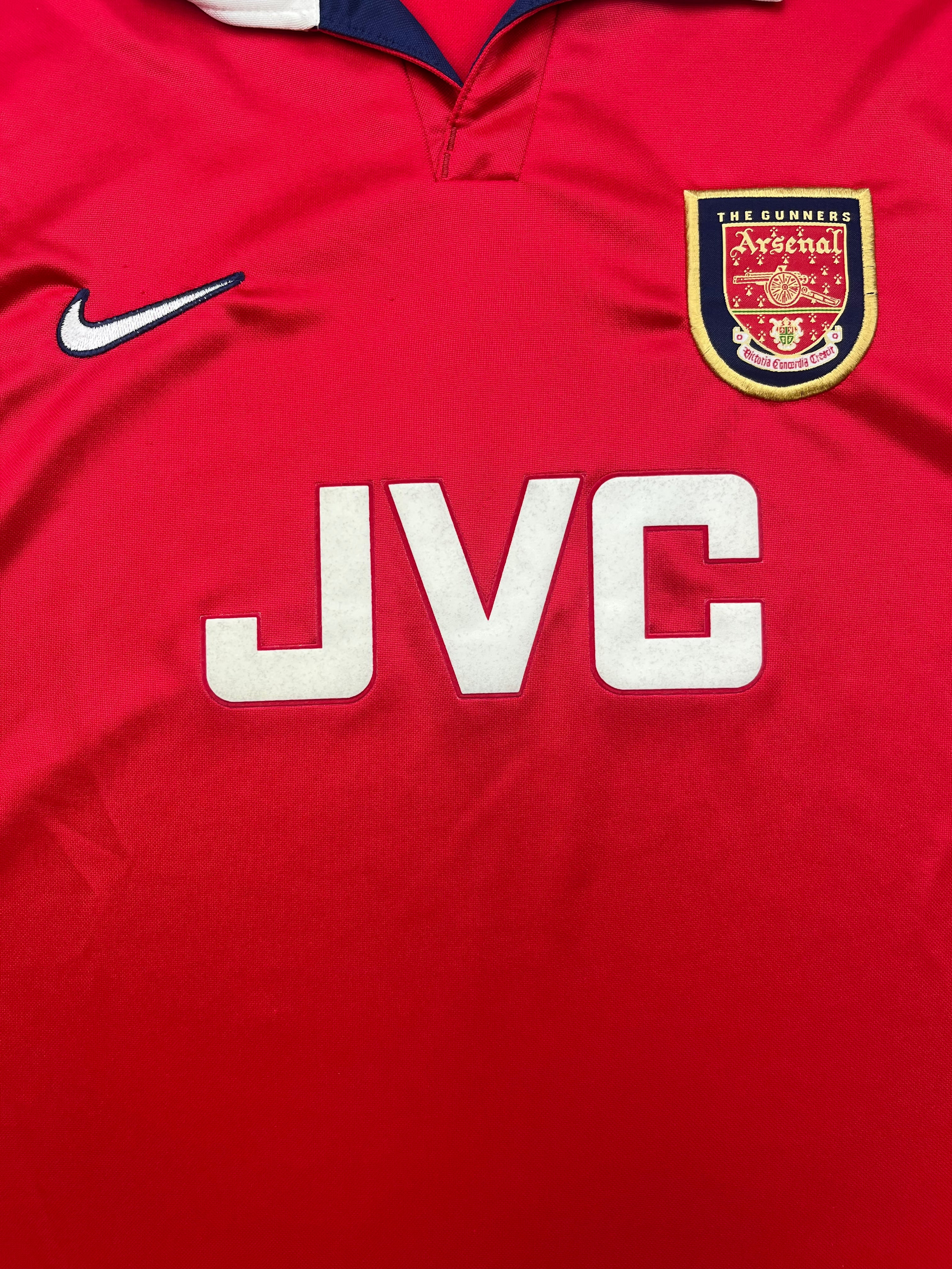 1998/99 Arsenal Home Shirt (XL) 9/10