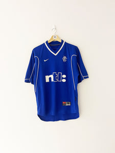 1999/01 Rangers Home Shirt (S) 9/10