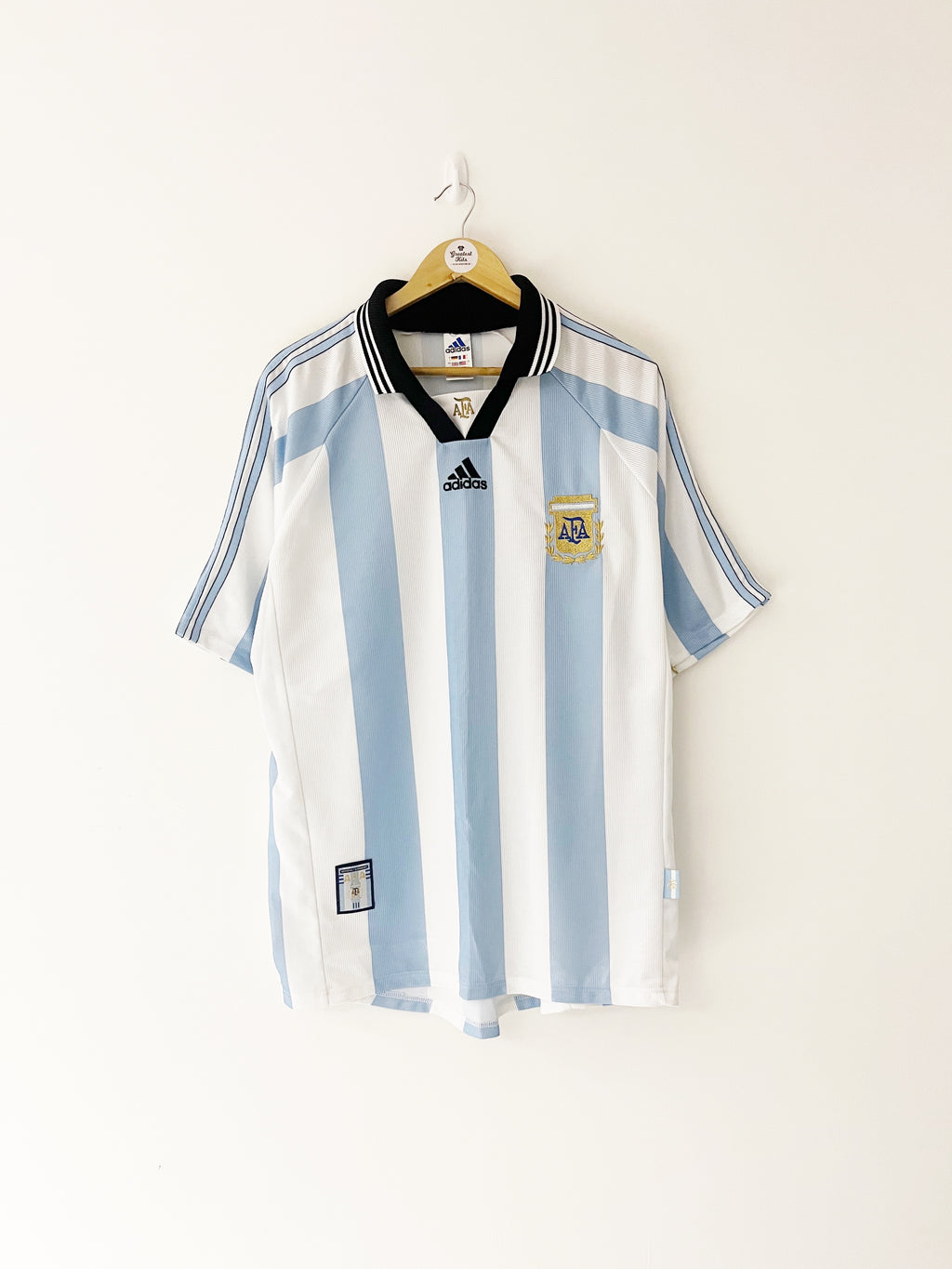1998/99 Argentina Home Shirt (L) 9/10