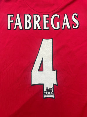 2006/08 Arsenal Home Shirt Fabregas #4 (XXL) 8.5/10