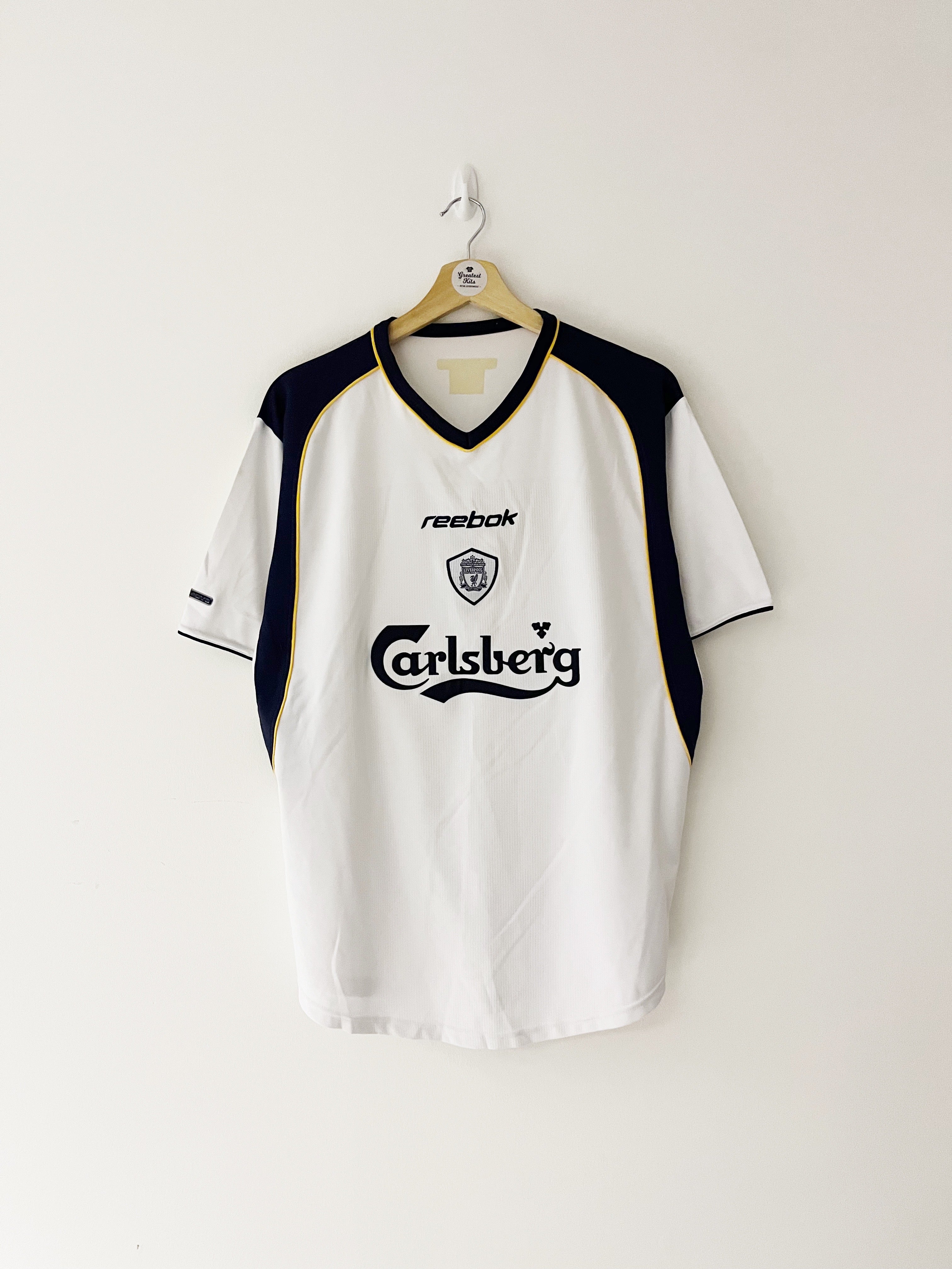 2001/03 Liverpool Away Shirt (XL) 8/10