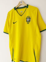 2008/10 Brazil Home Shirt (L) 9/10