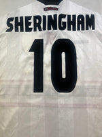 1997/99 Manchester United Away L/S Shirt Sheringham #10 (L) 9.5/10