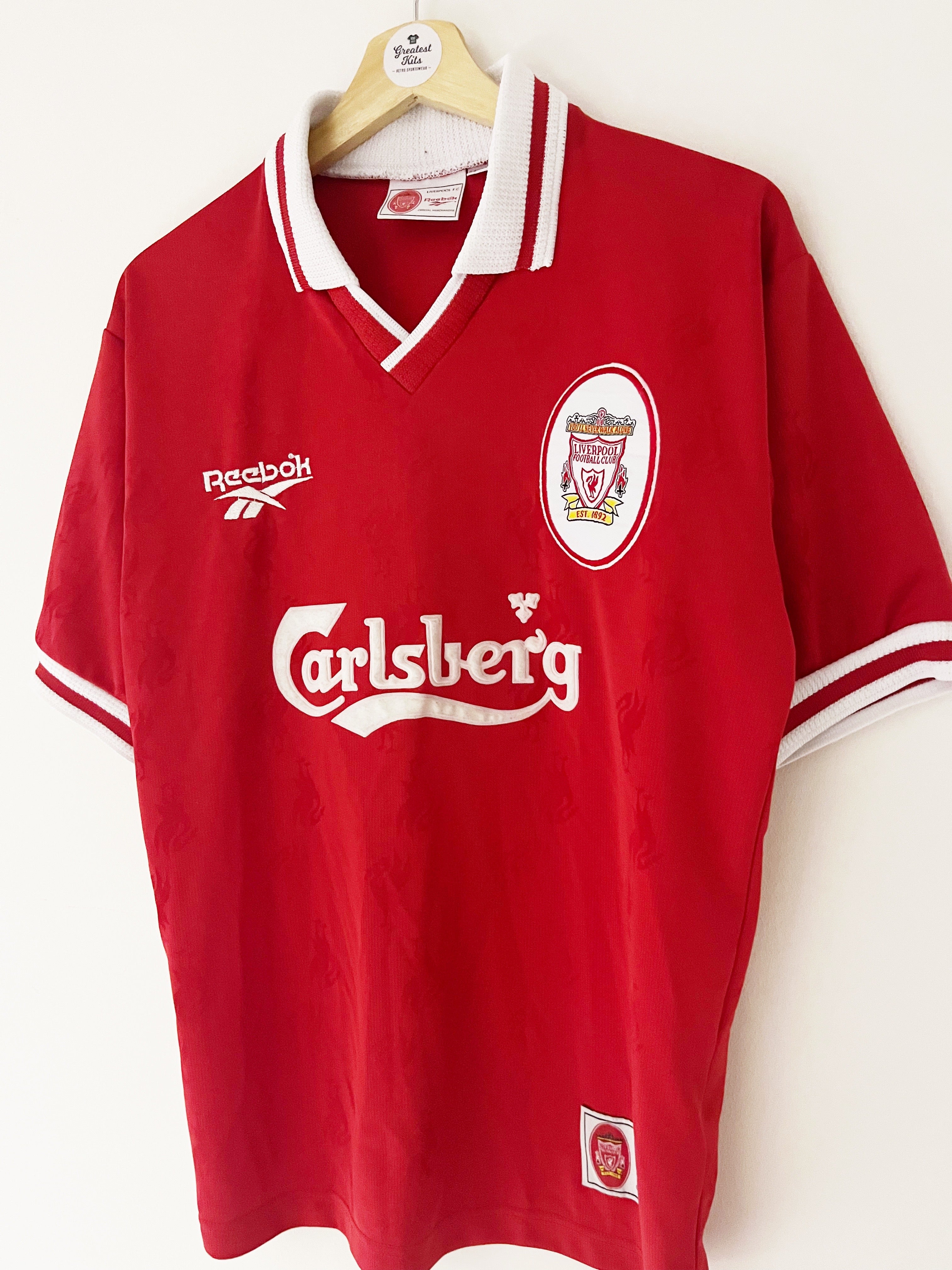 1996/98 Liverpool Home Shirt (S) 8.5/10