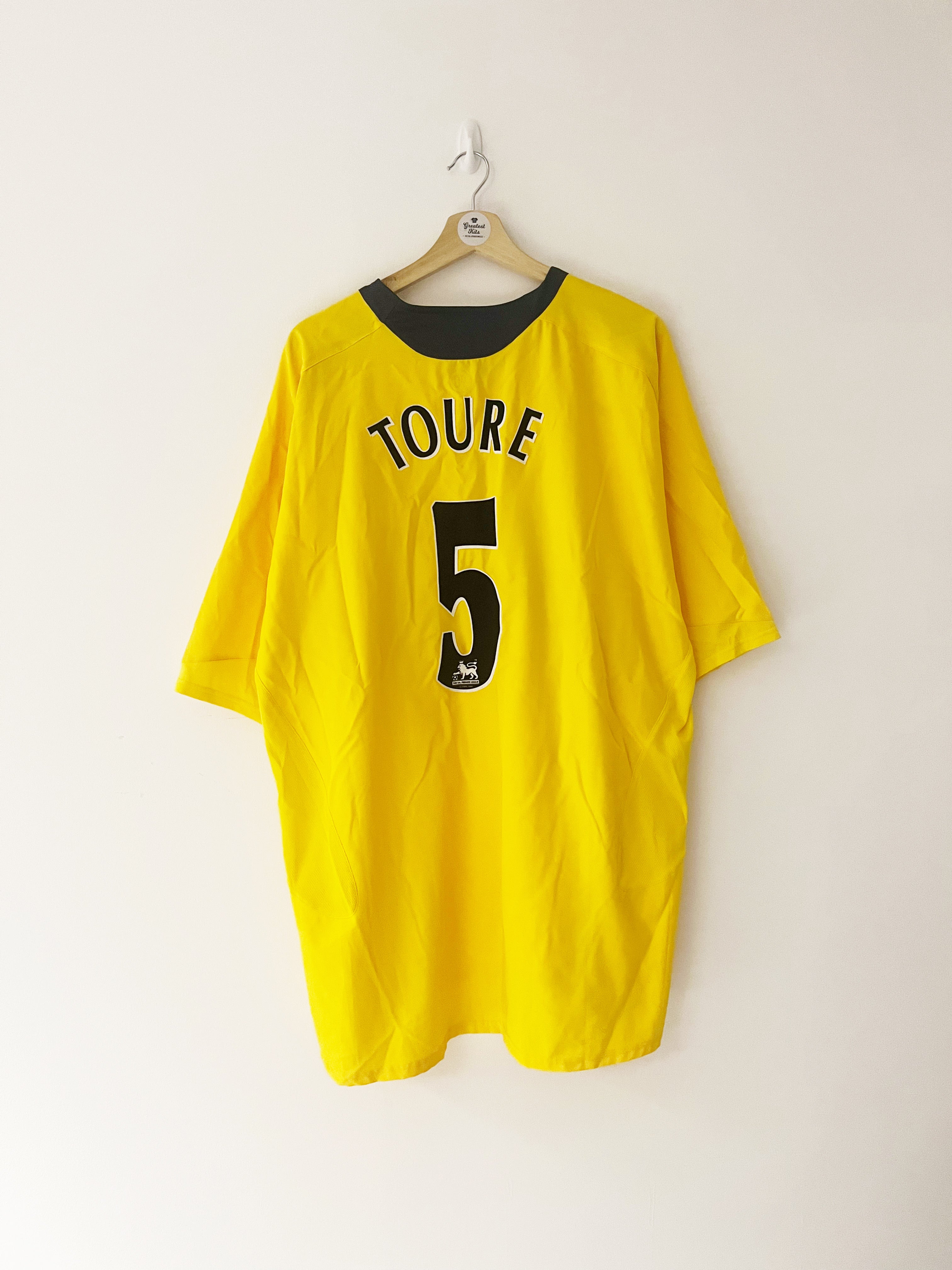 2005/06 Arsenal Away Shirt Toure #5 (3XL) 9/10