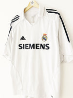 2005/06 Real Madrid Home Shirt (L) 9/10