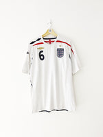 2007/09 England Home Shirt Terry #6 (XL) 7.5/10