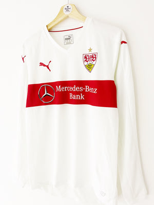 2015/16 Stuttgart Home L/S Shirt (S) 9/10