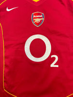 2004/05 Arsenal Home Shirt (M) 7.5/10