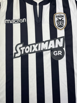 2017/18 PAOK Home Shirt (L) 7.5/10