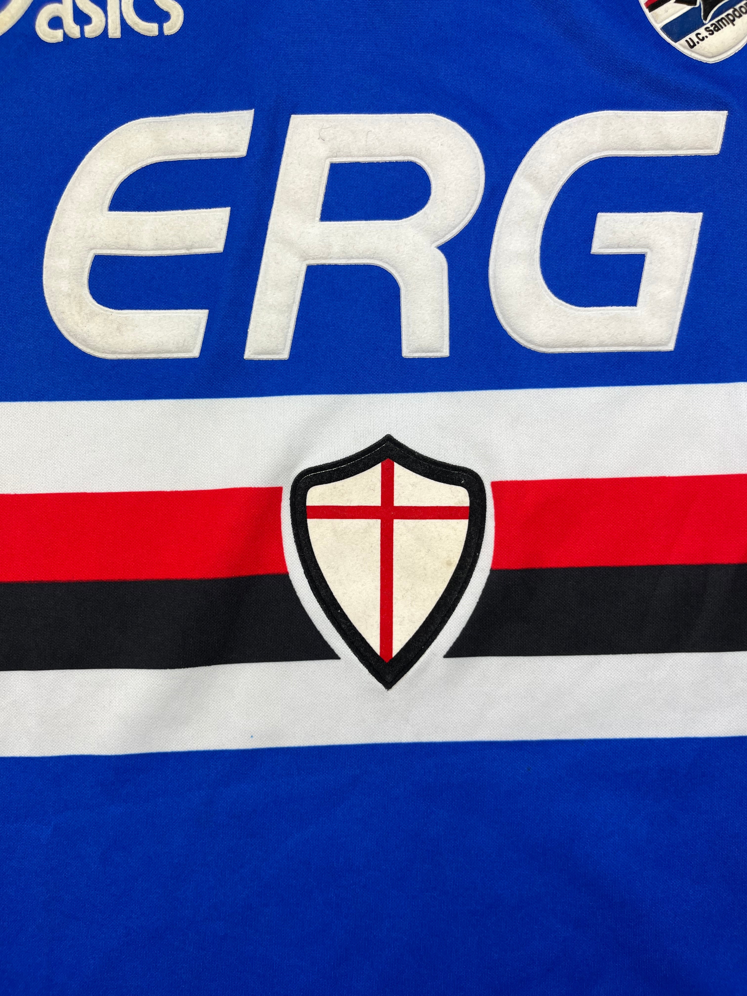 2003/04 Sampdoria Home Shirt (XXL) 9/10