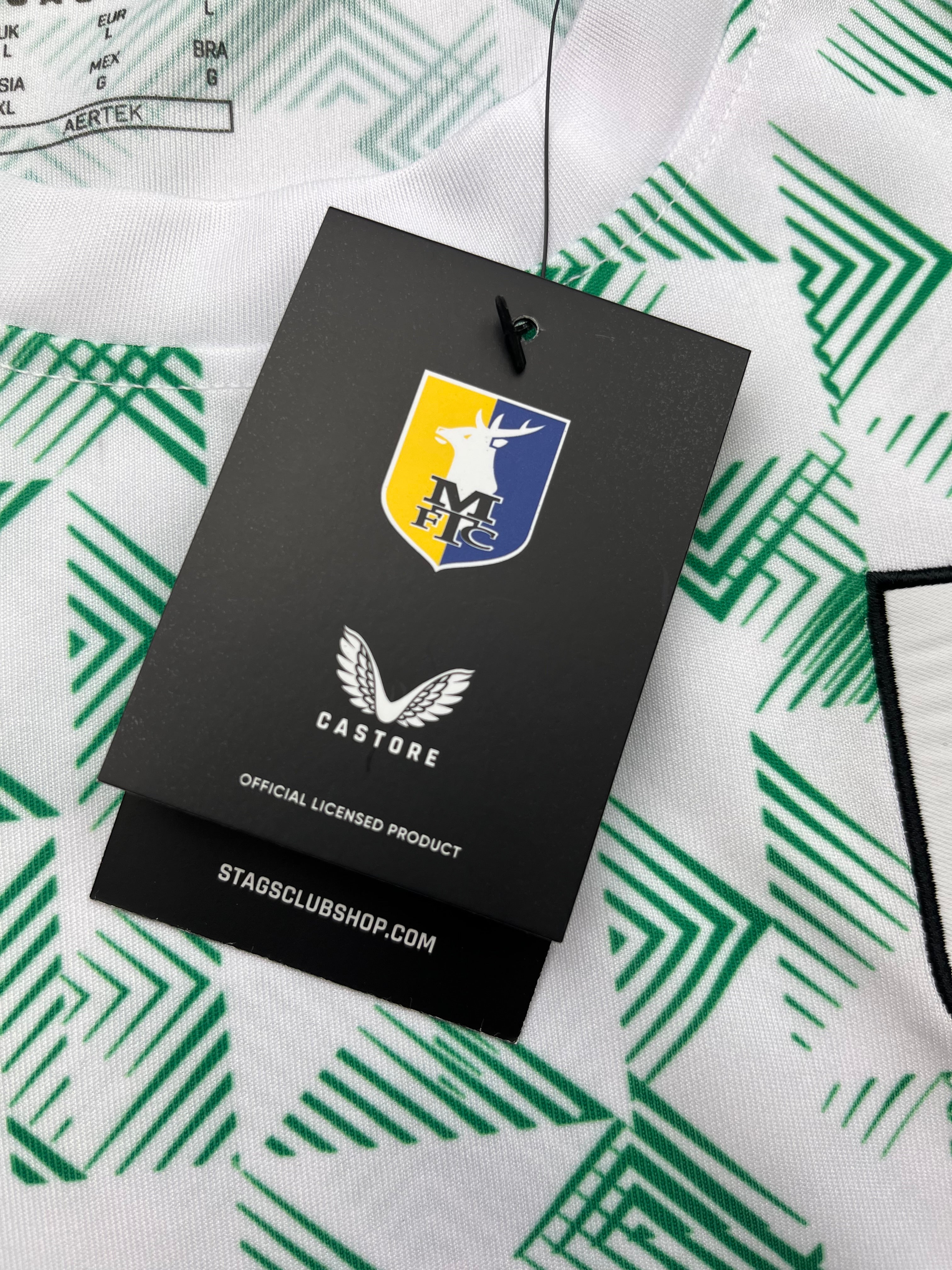 2024/25 Mansfield Town Away Shirt (L) BNIB