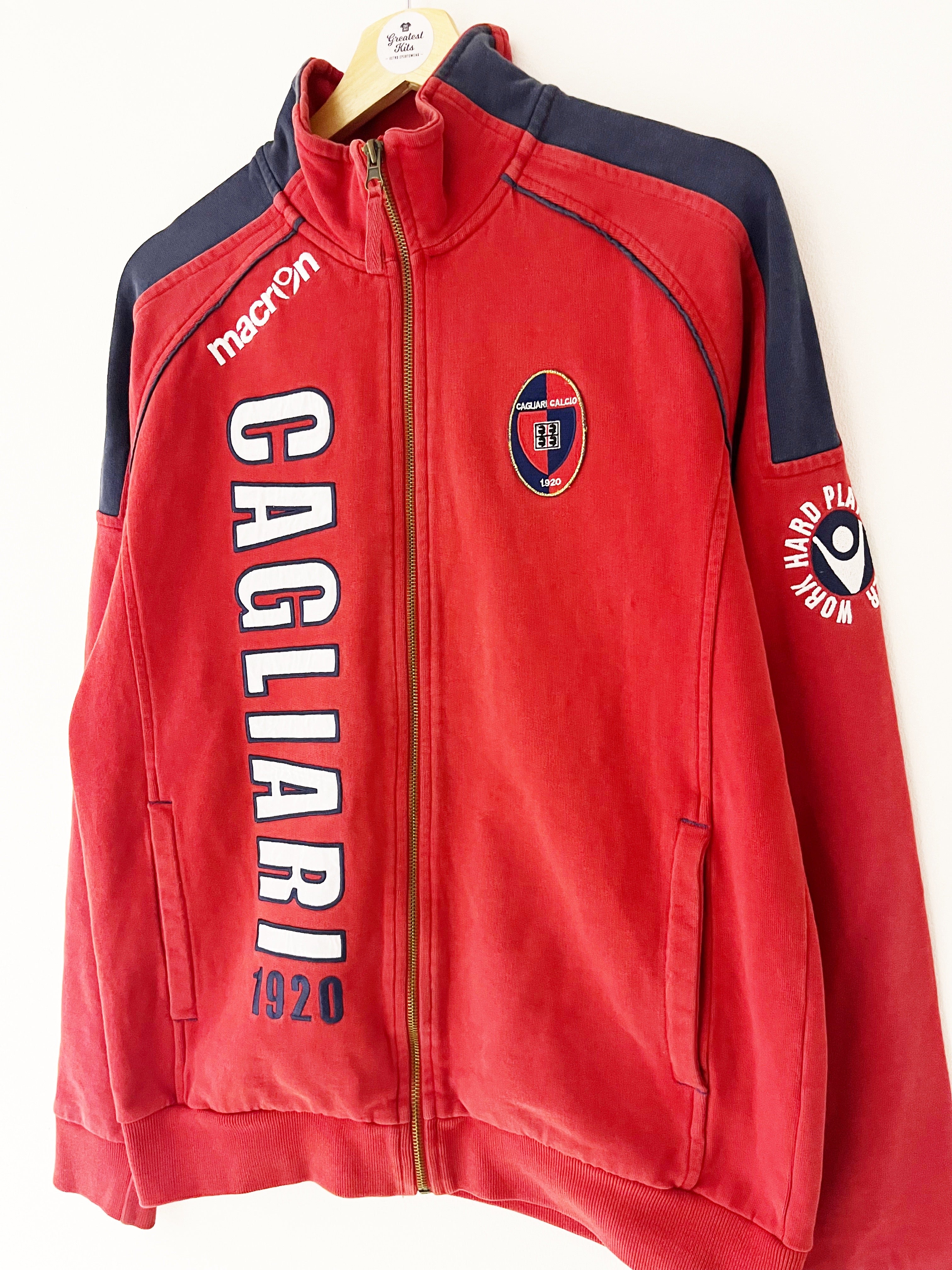 2010/11 Cagliari Training Jacket (M) 9/10