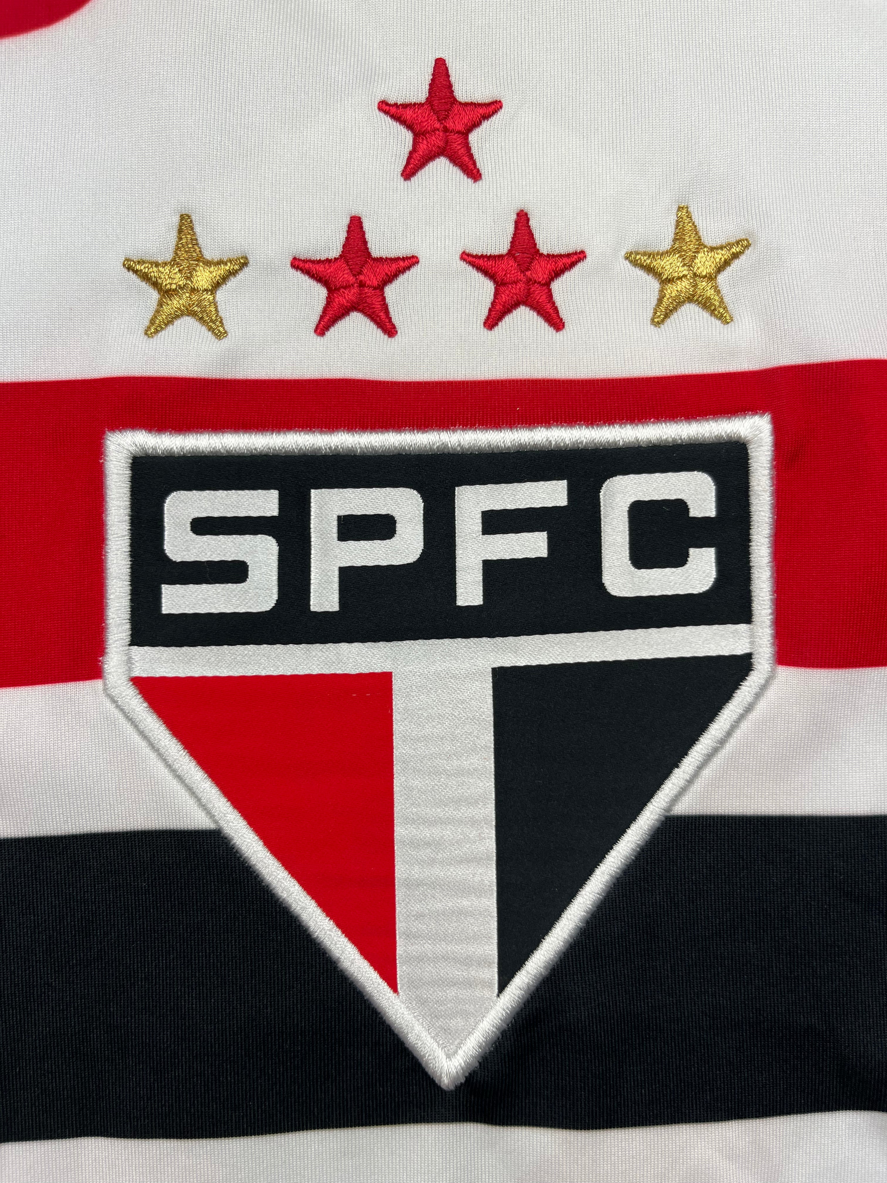 2009 Sao Paulo L/S Home Shirt #10 (M) 9/10