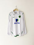 2009/11 Norwich City Away L/S Shirt (XL) 9/10