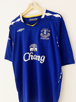 2007/08 Everton Home Shirt (XL) 9/10