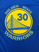 2014-17 Golden State Warriors Adidas Road Jersey Curry #30 (L) 9/10