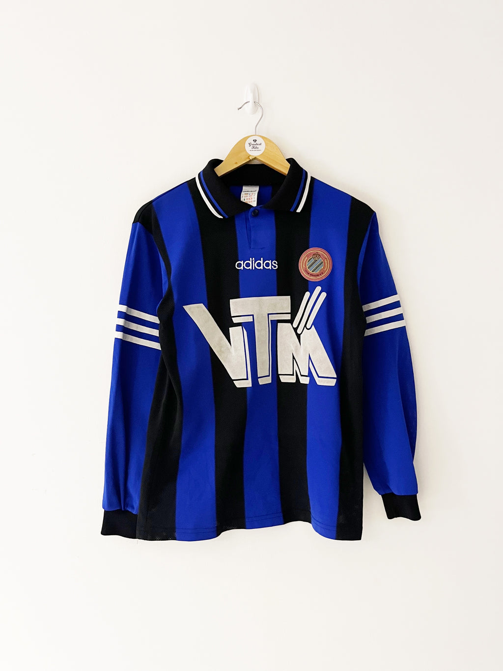 1995/96 Club Brugge Home L/S Shirt (Y/XS) 8/10