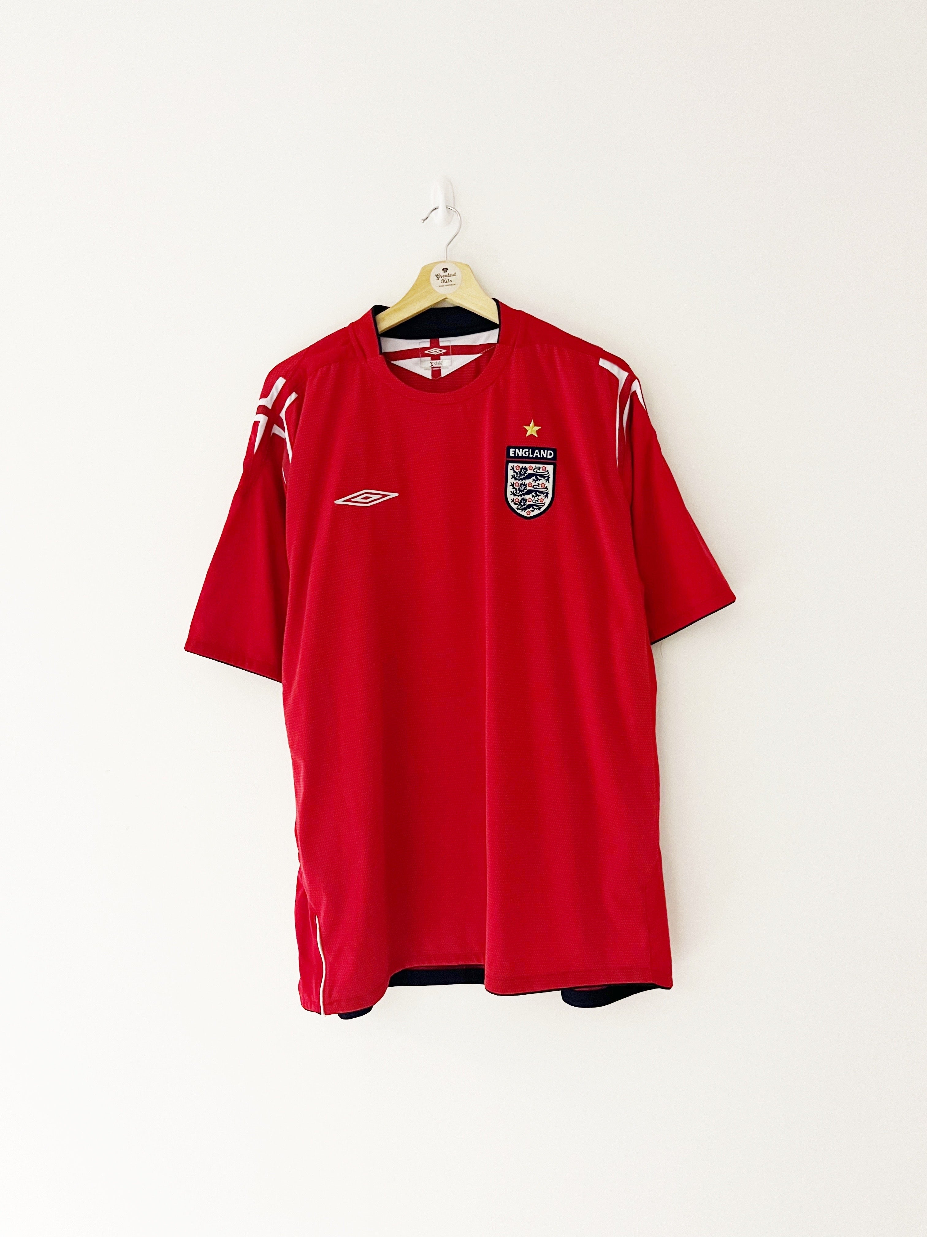 2004/06 England Away Shirt (XXL) 8/10