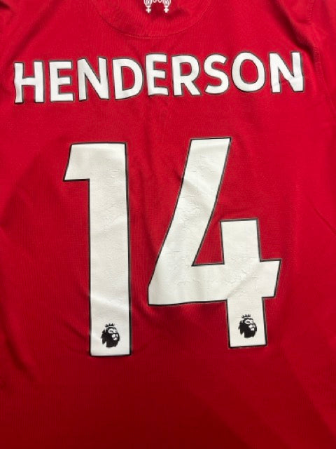 2020/21 Liverpool Home Shirt Henderson #14 (M) 7/10